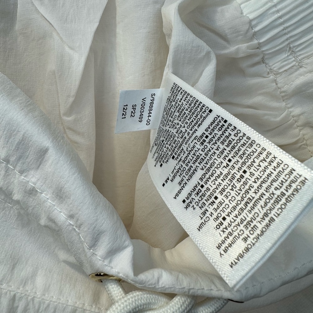 NWOT Athleta + Alicia Keys “Keys High Waist Utility Pant” White/Cream - Picture 9 of 14
